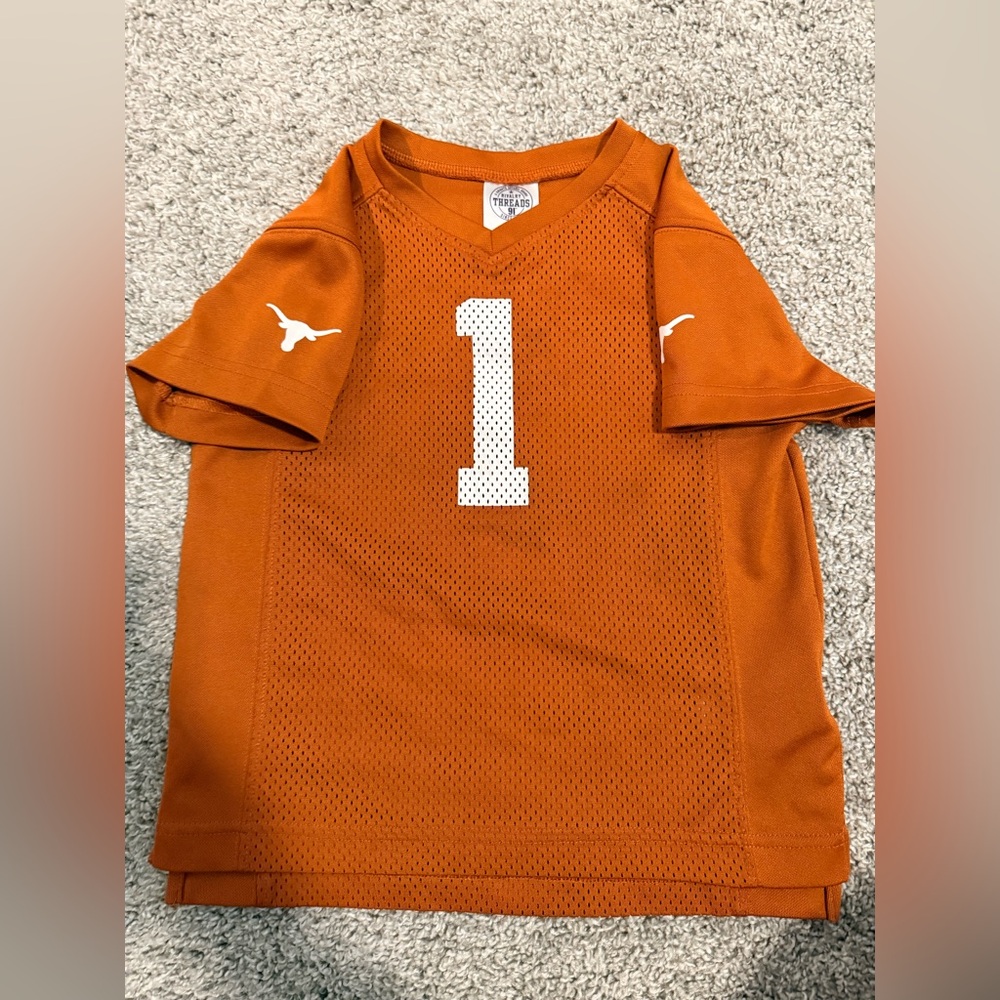 Toddler Orange Texas Longhorn Jersey